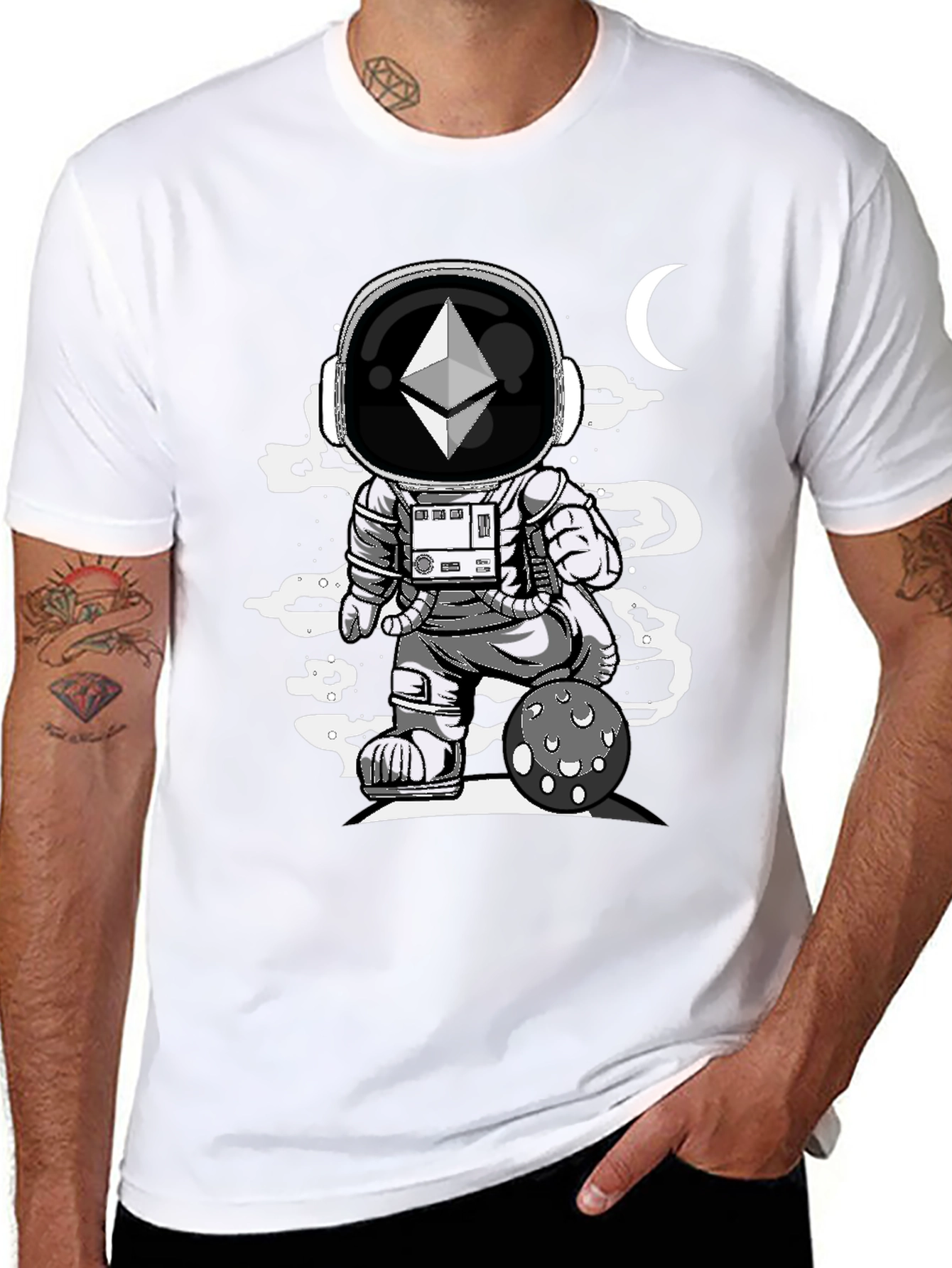 Astronaut Ethereum T-Shirt