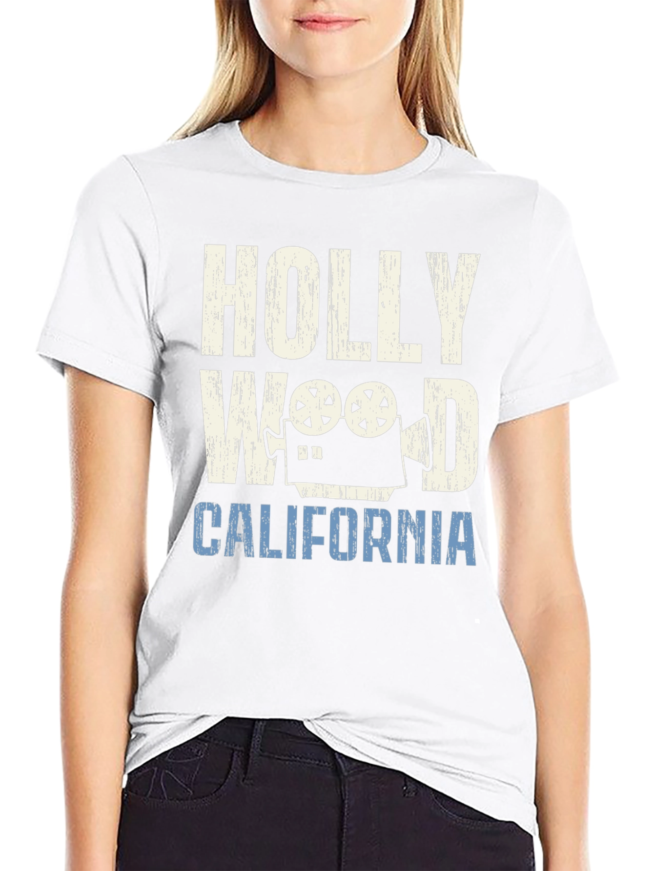 Hollywood California Graphic T-Shirt