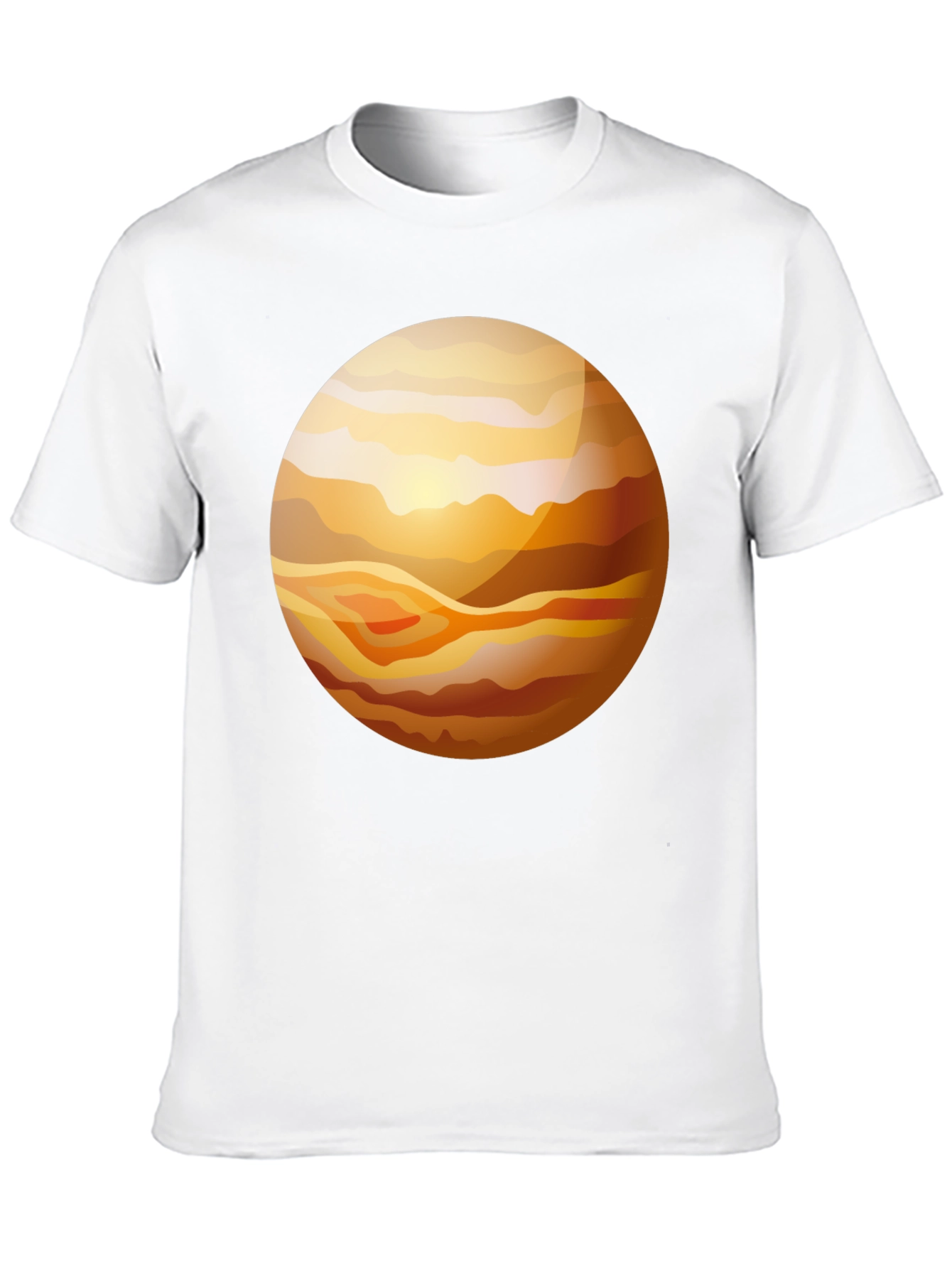 Planet Graphic T-Shirt - Stylish Black Tee