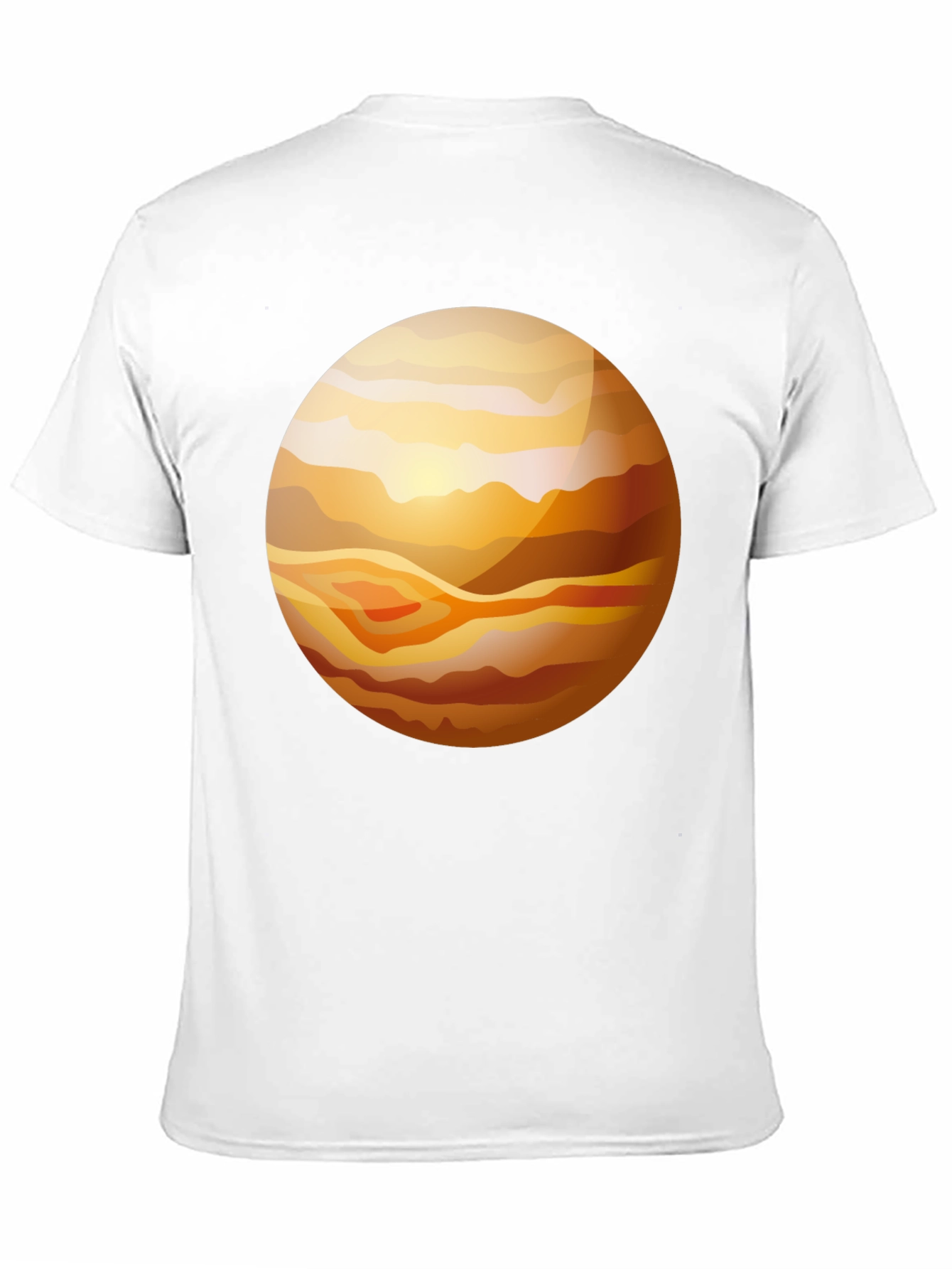 Planet Graphic T-Shirt - Stylish Black Tee