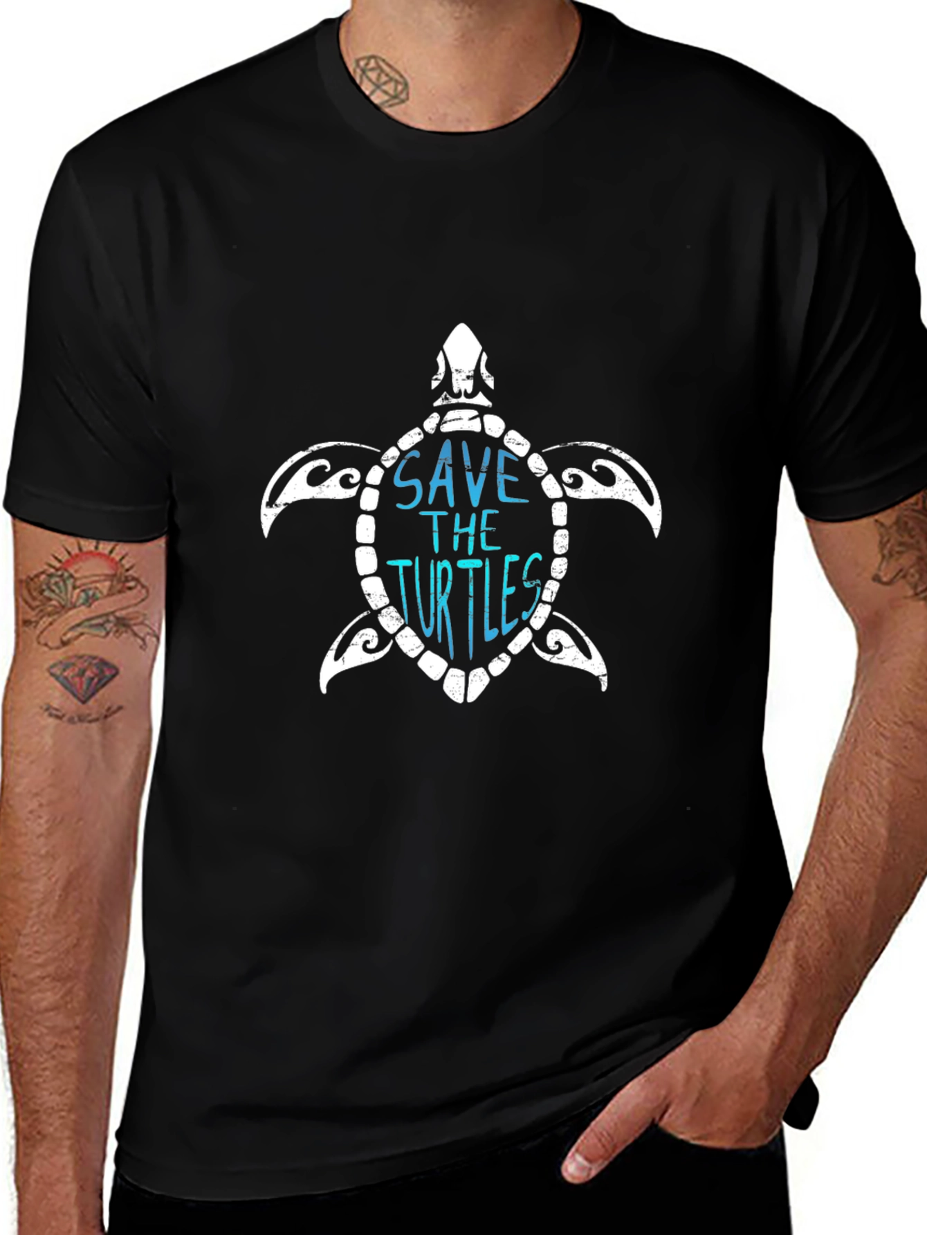 Save the Turtles Graphic Tee