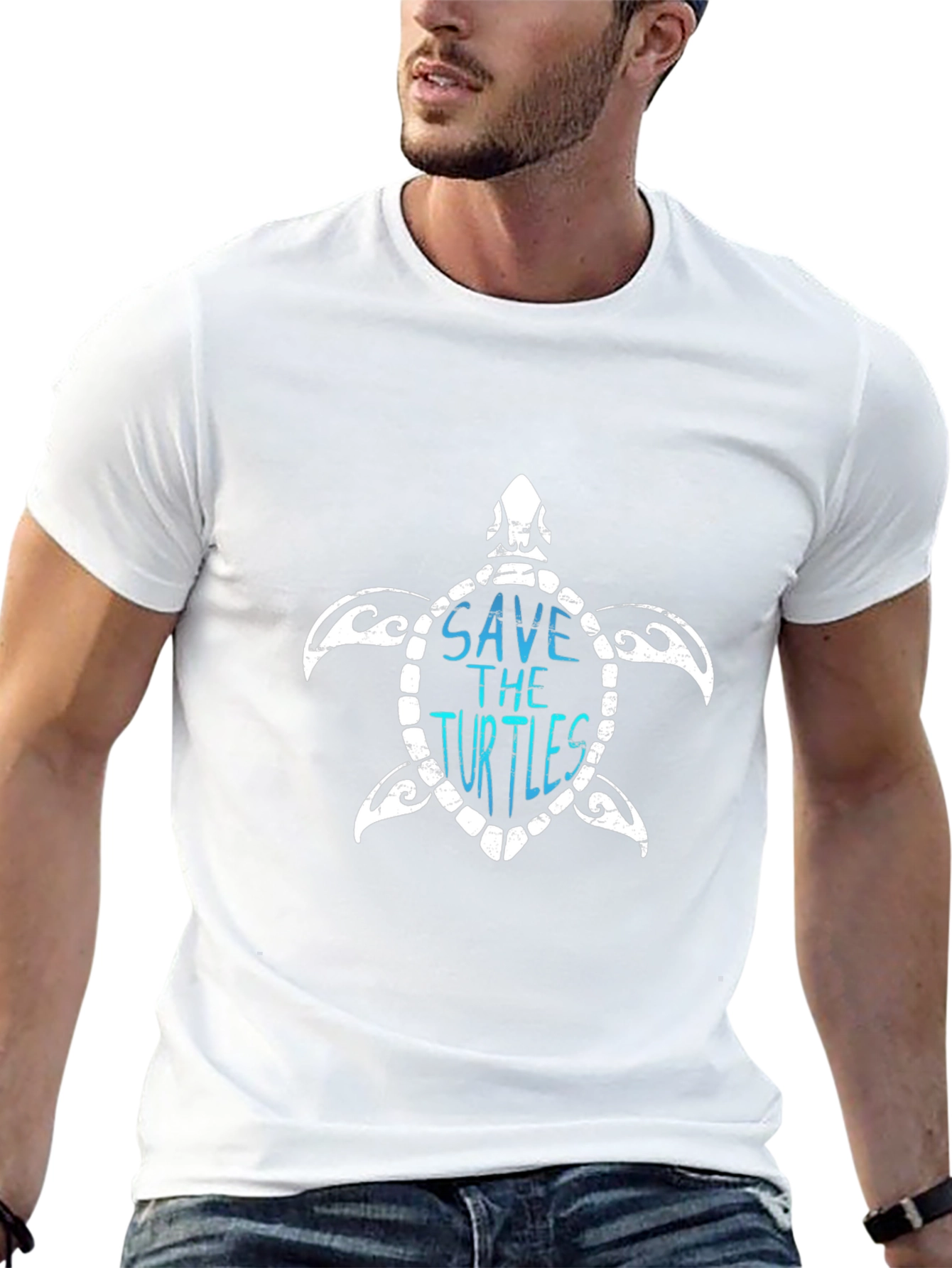 Save the Turtles Graphic Tee