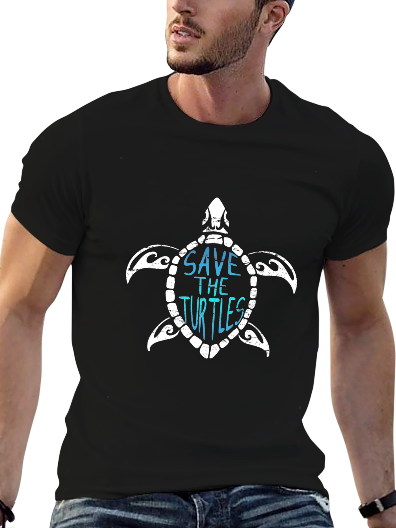 Save the Turtles Graphic Tee