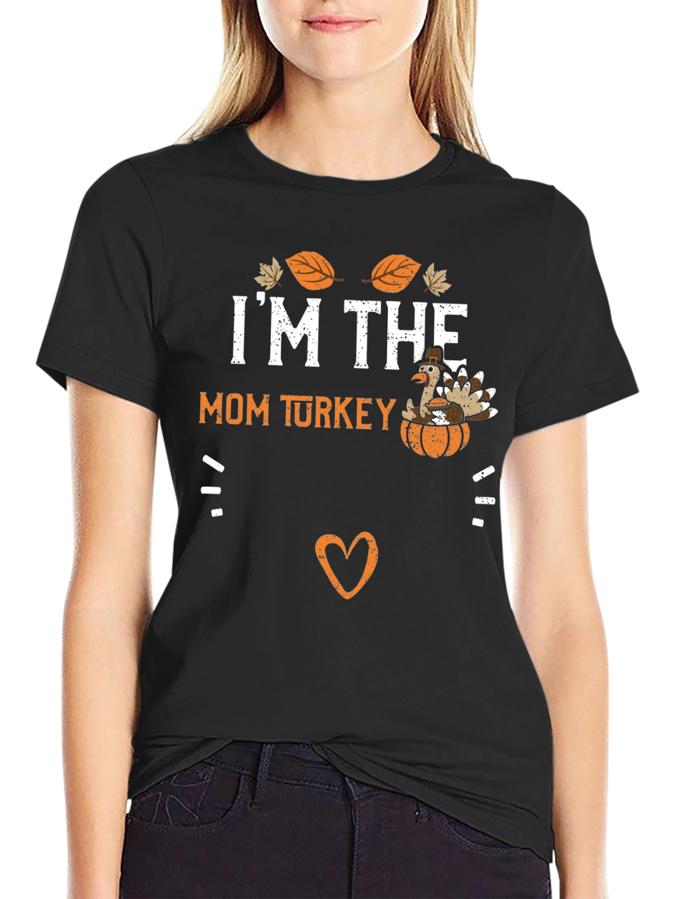 Im The Mom Turkey Thanksgiving T-Shirt