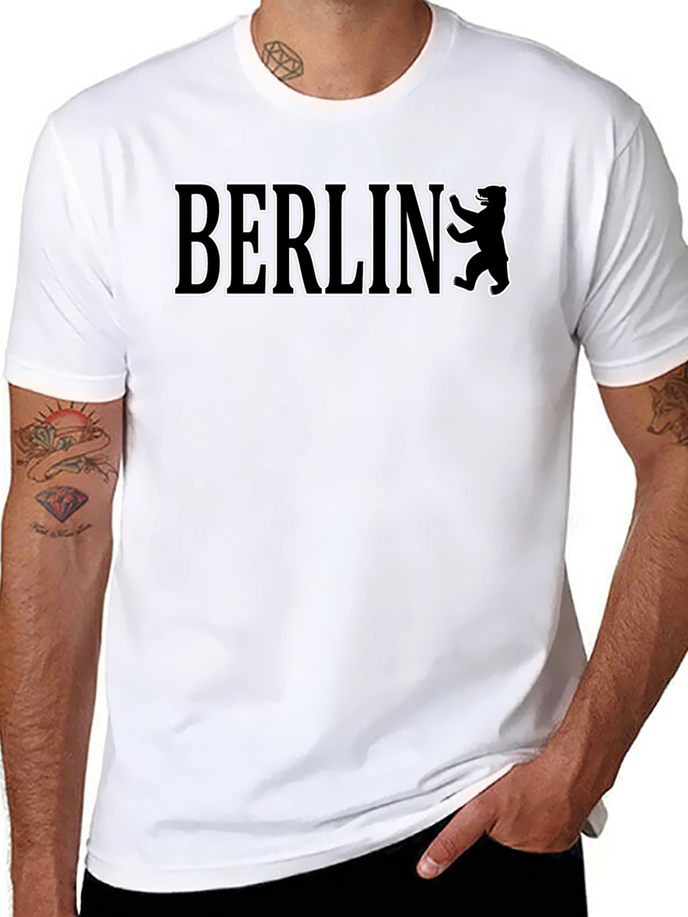 Berlin Bear T-Shirt - Classic Graphic Tee