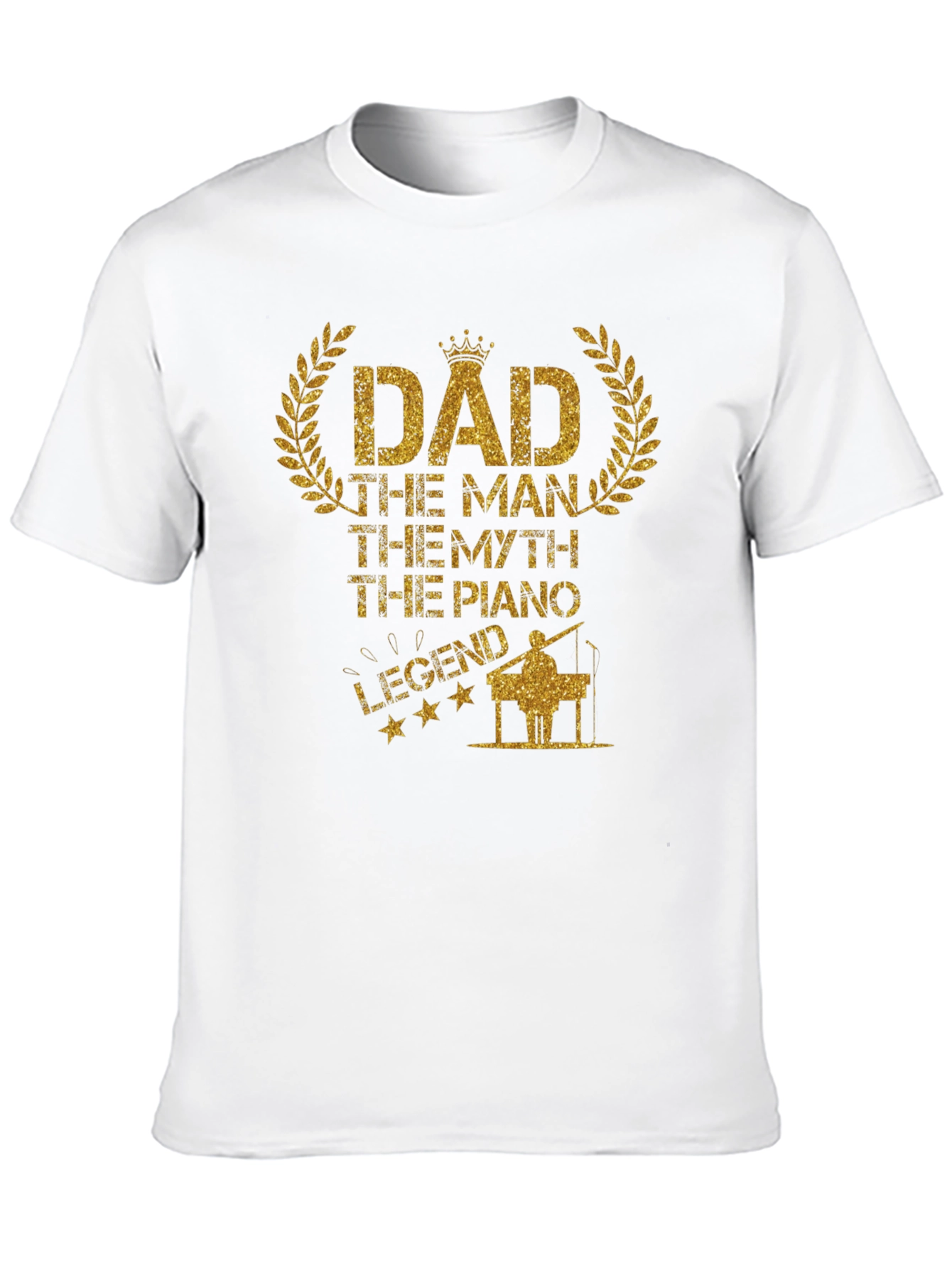 Dad Piano Legend T-Shirt - Musician Fathers Day Gift