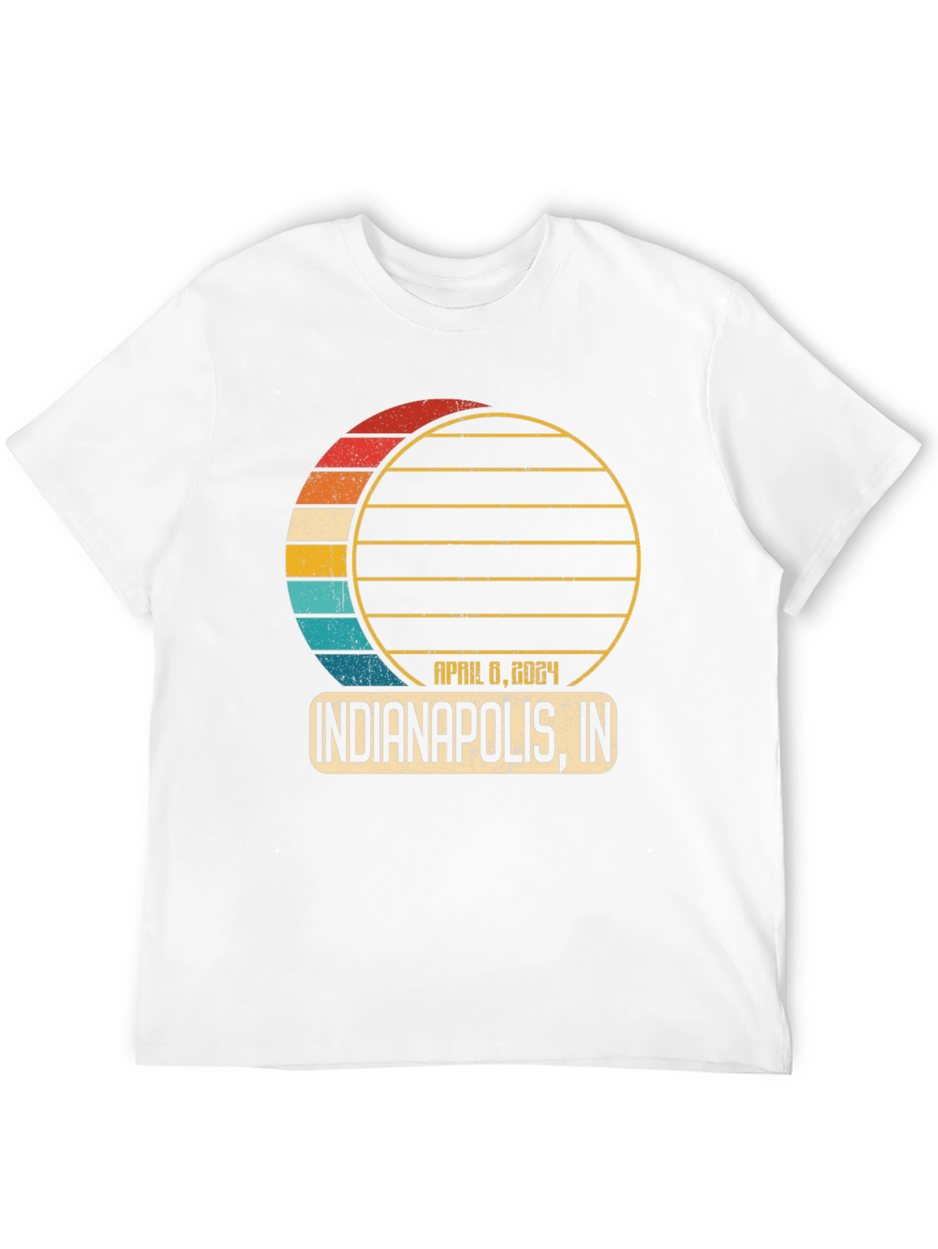Indianapolis IN April 8 2024 Total Solar Eclipse T-Shirt
