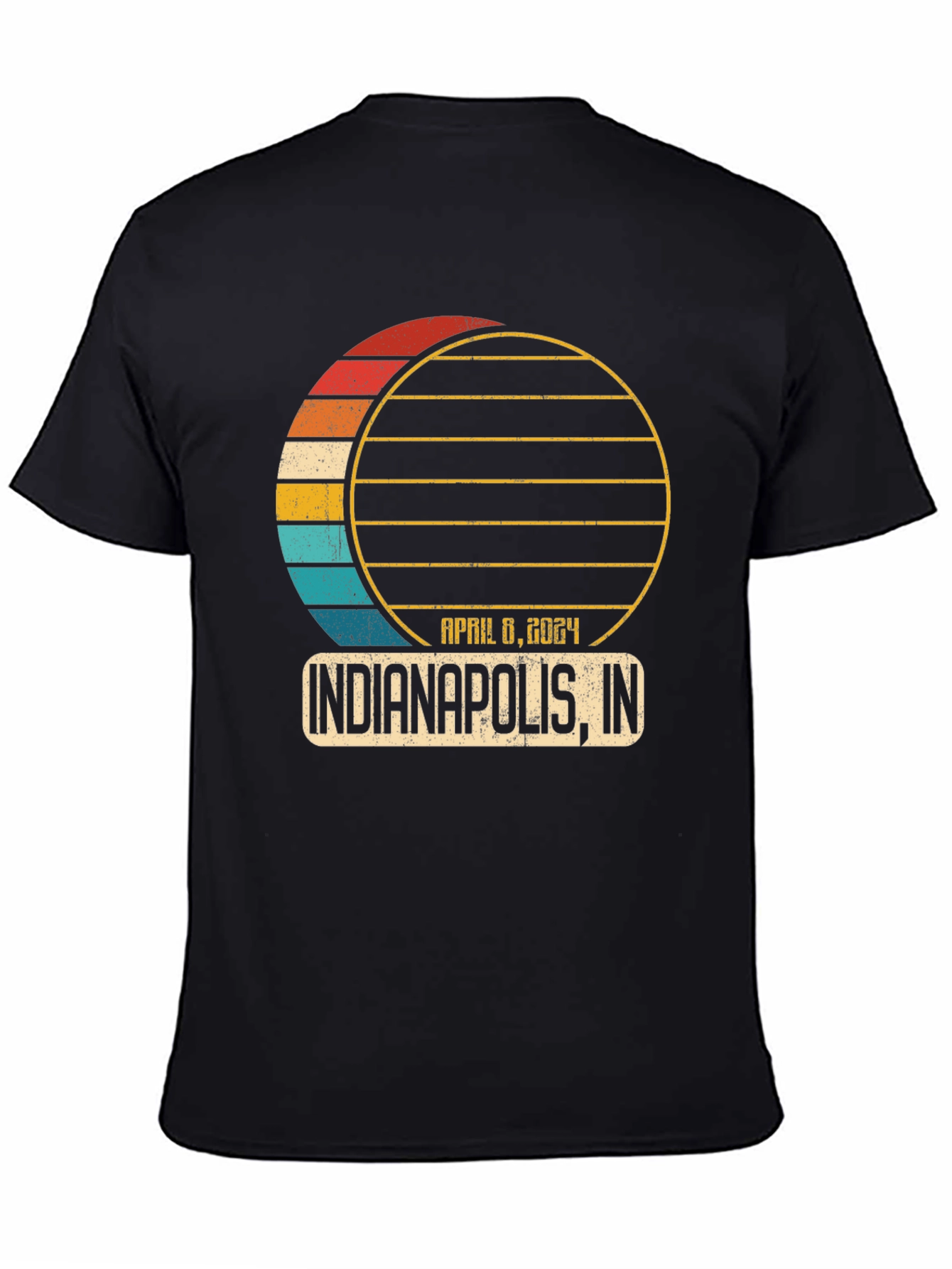 Indianapolis IN April 8 2024 Total Solar Eclipse T-Shirt