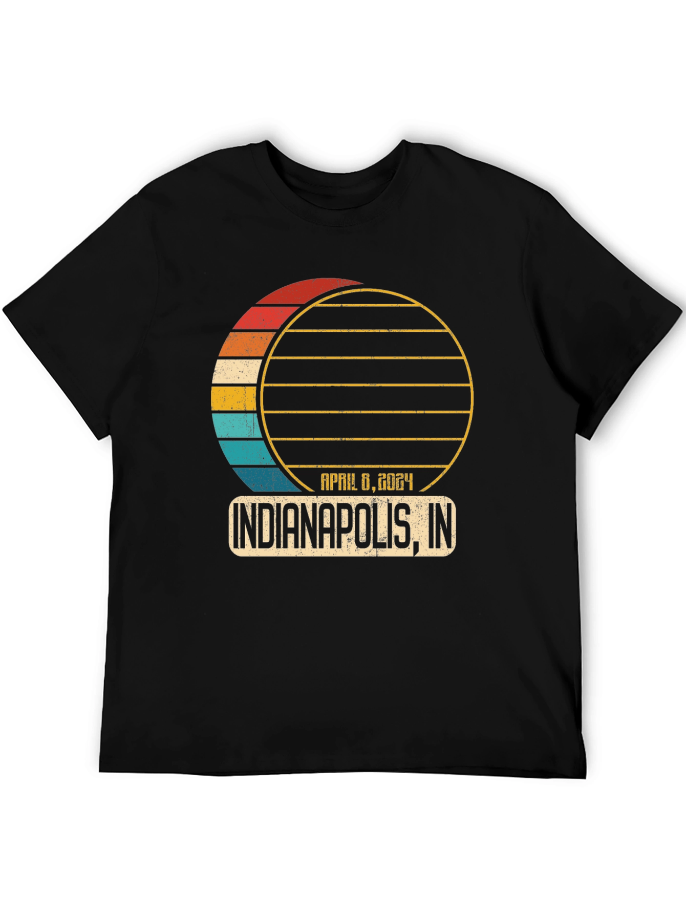 Indianapolis IN April 8 2024 Total Solar Eclipse T-Shirt