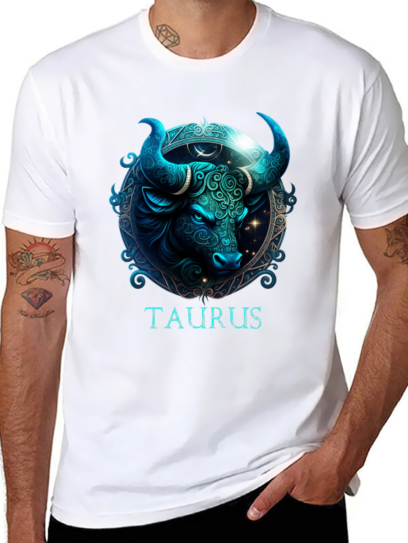 Taurus Zodiac Sign Graphic Tee