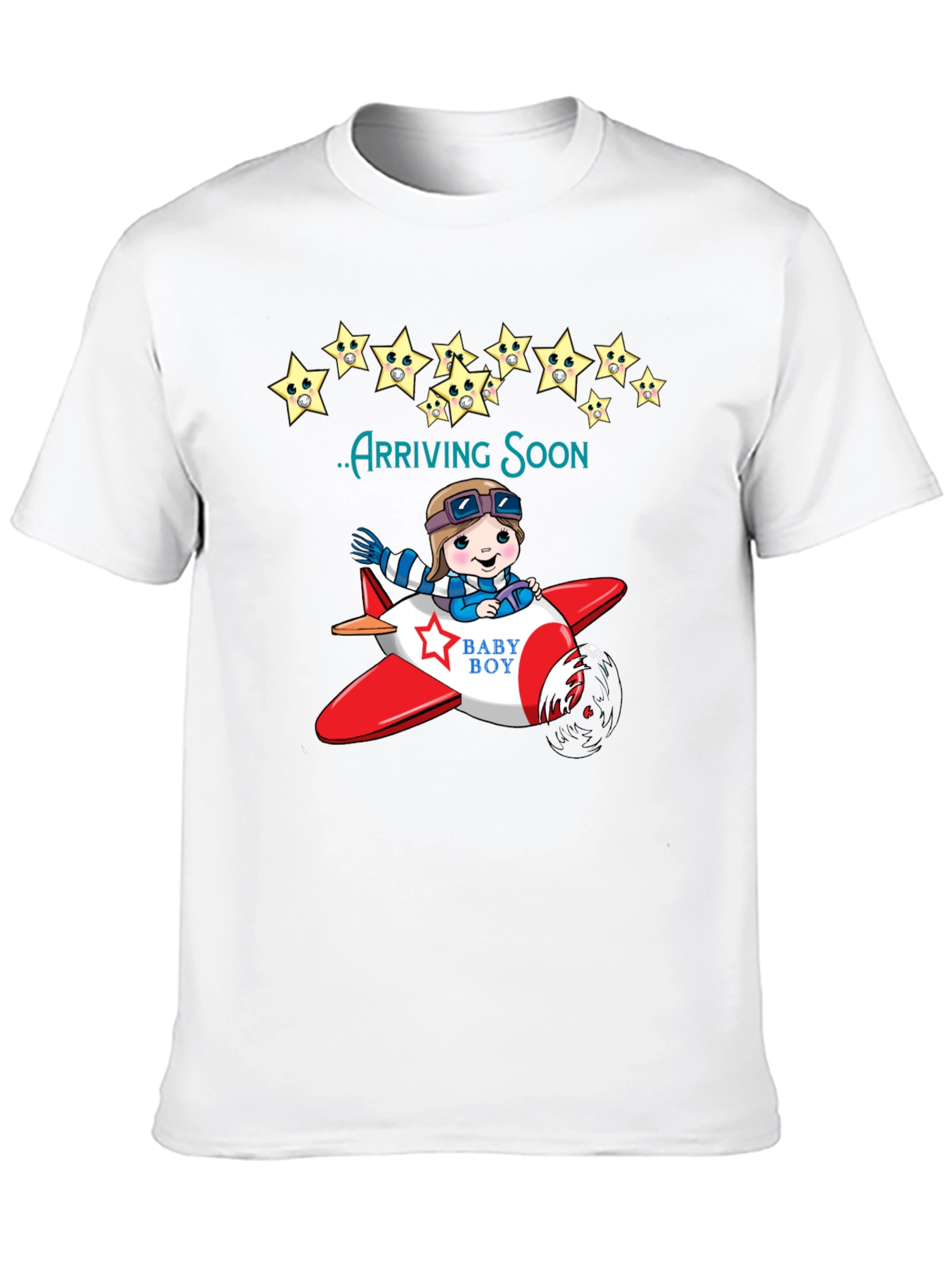 Baby Boy Arriving Soon T-Shirt