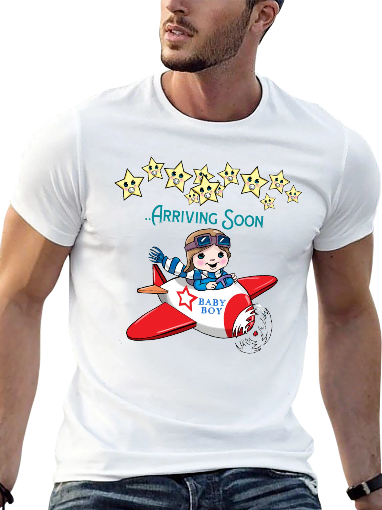 Baby Boy Arriving Soon T-Shirt