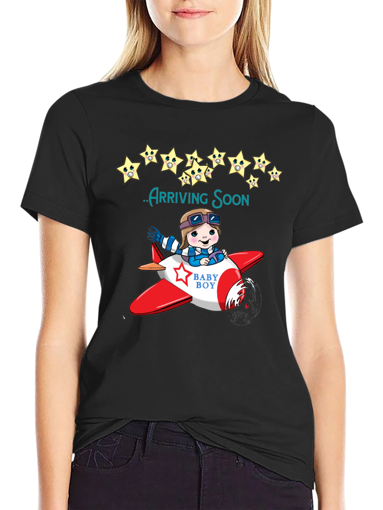 Baby Boy Arriving Soon T-Shirt