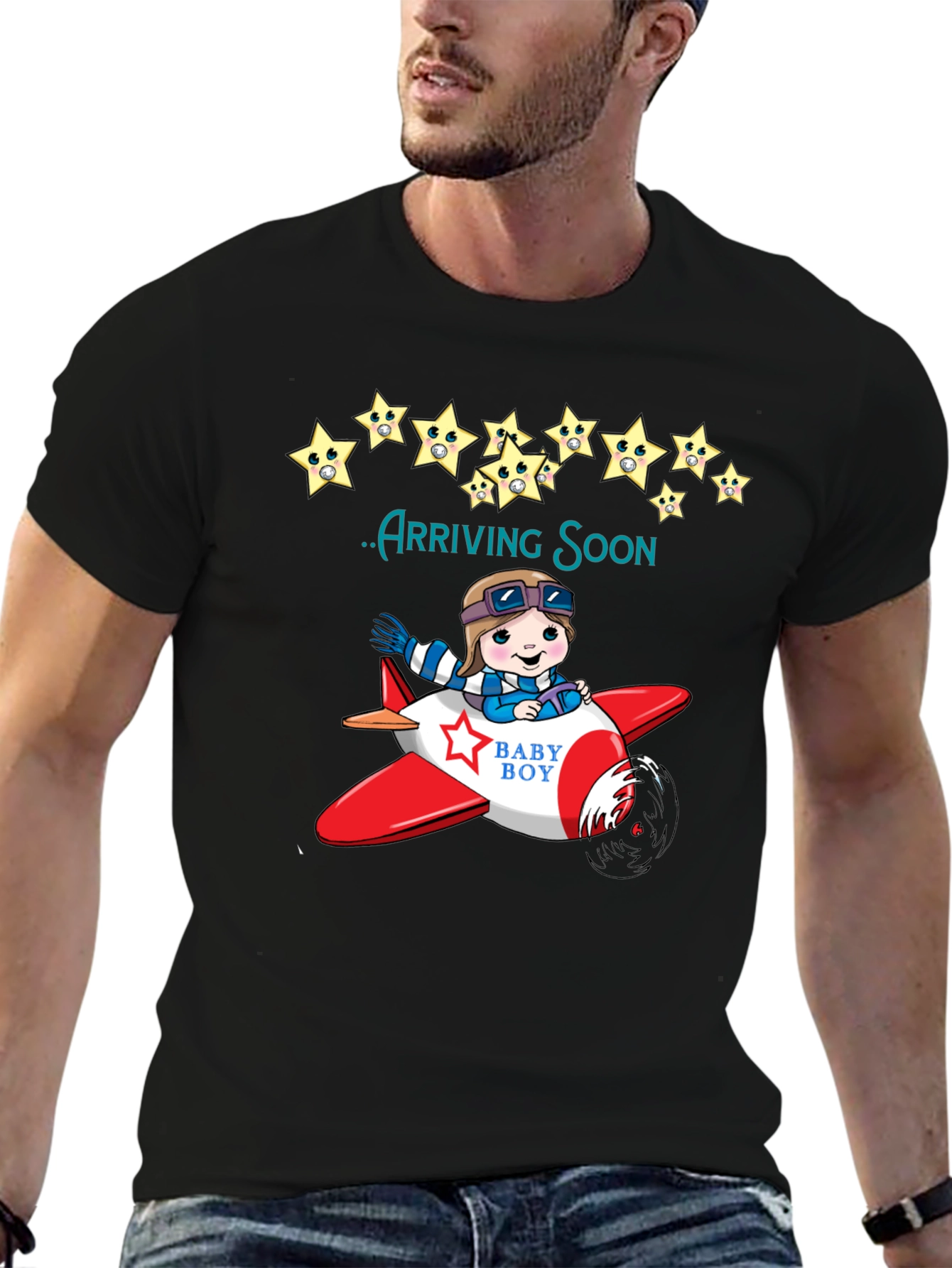 Baby Boy Arriving Soon T-Shirt