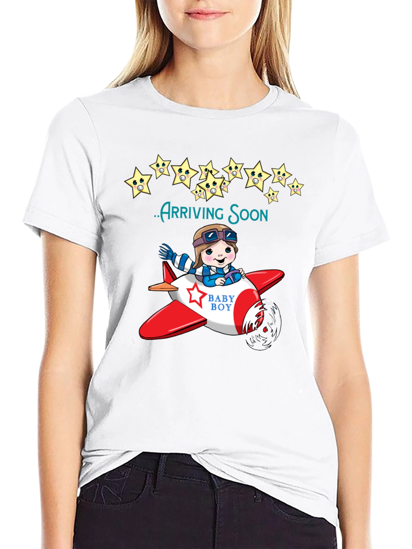 Baby Boy Arriving Soon T-Shirt