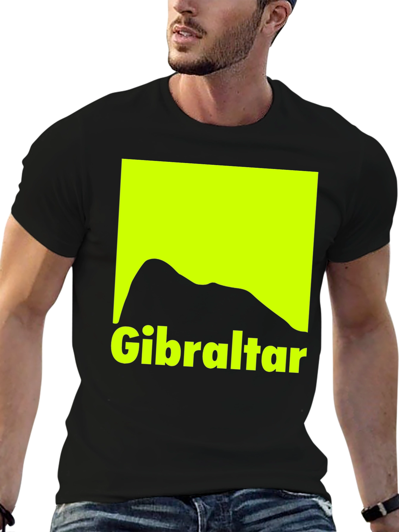 Gibraltar Rock T-Shirt - Cool Graphic Tee