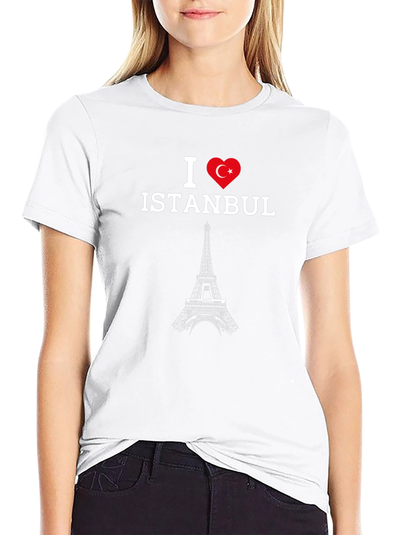 I Love Istanbul Black T-Shirt