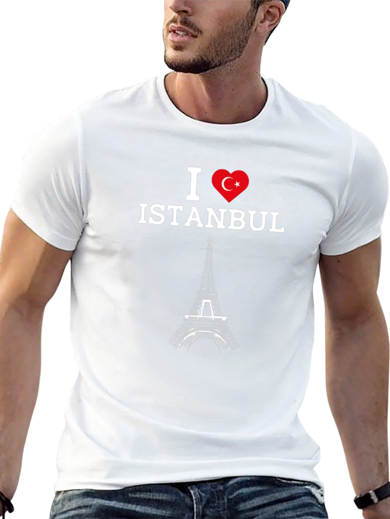 I Love Istanbul Black T-Shirt