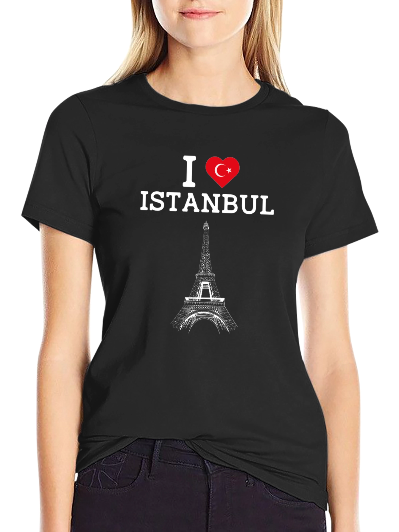 I Love Istanbul Black T-Shirt