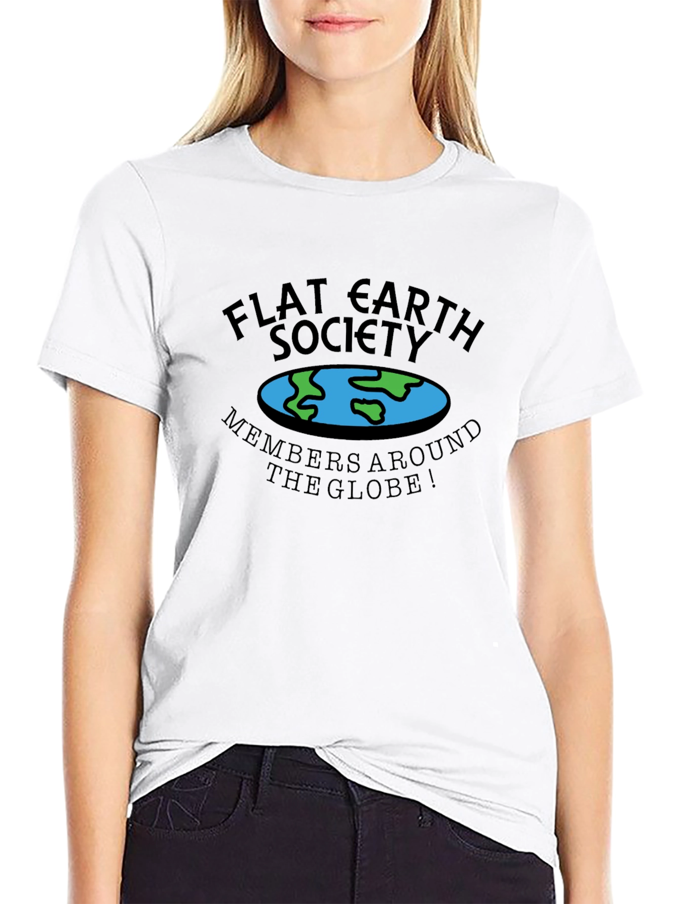 Flat Earth Society T-Shirt