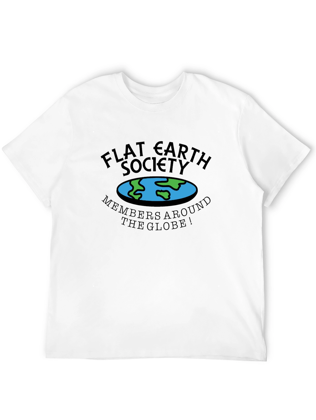 Flat Earth Society T-Shirt
