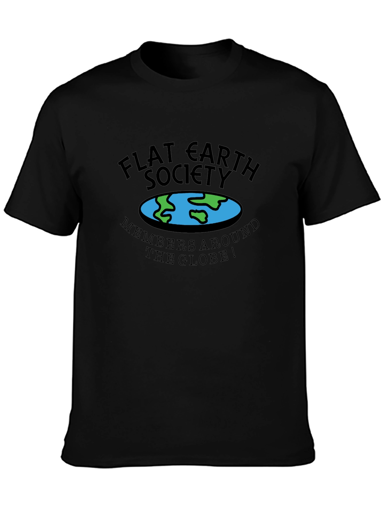 Flat Earth Society T-Shirt