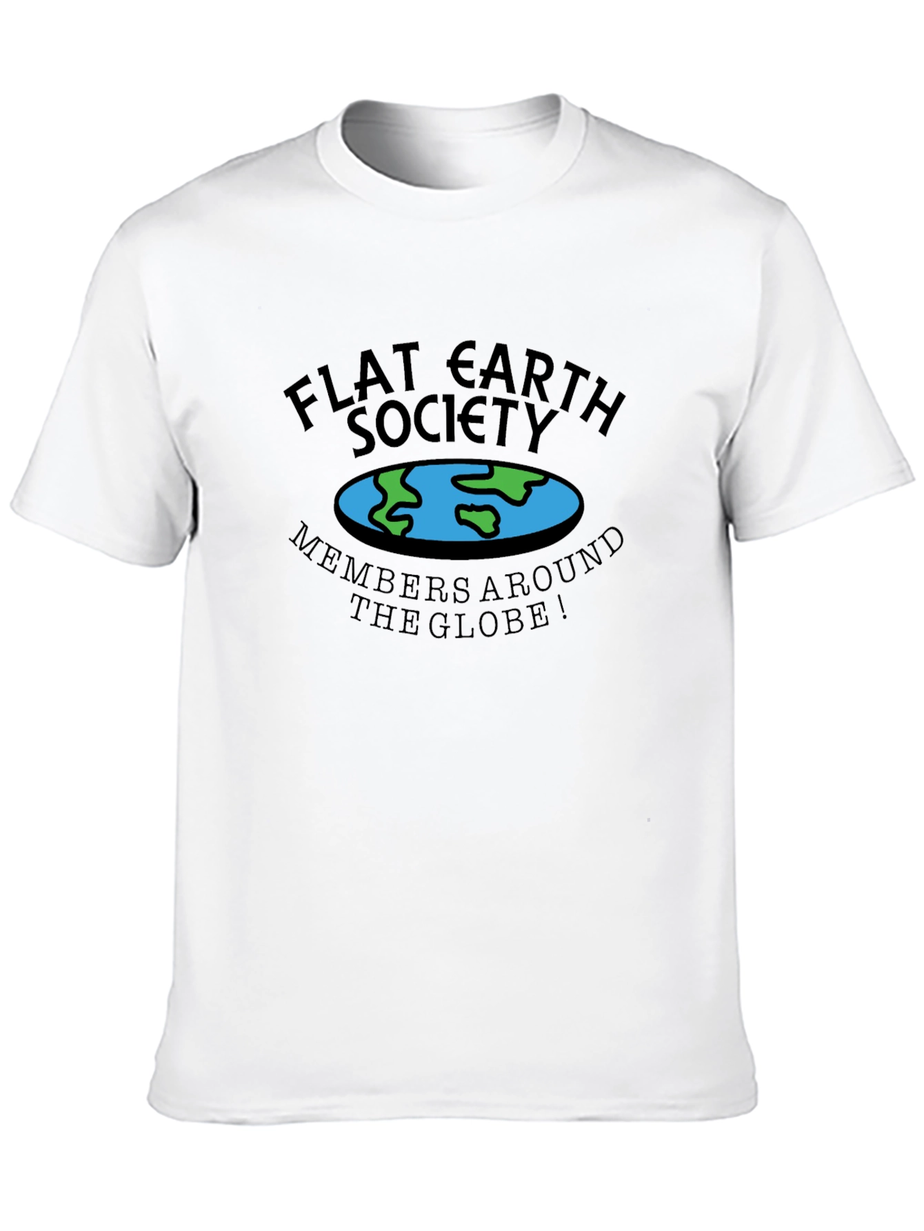 Flat Earth Society T-Shirt