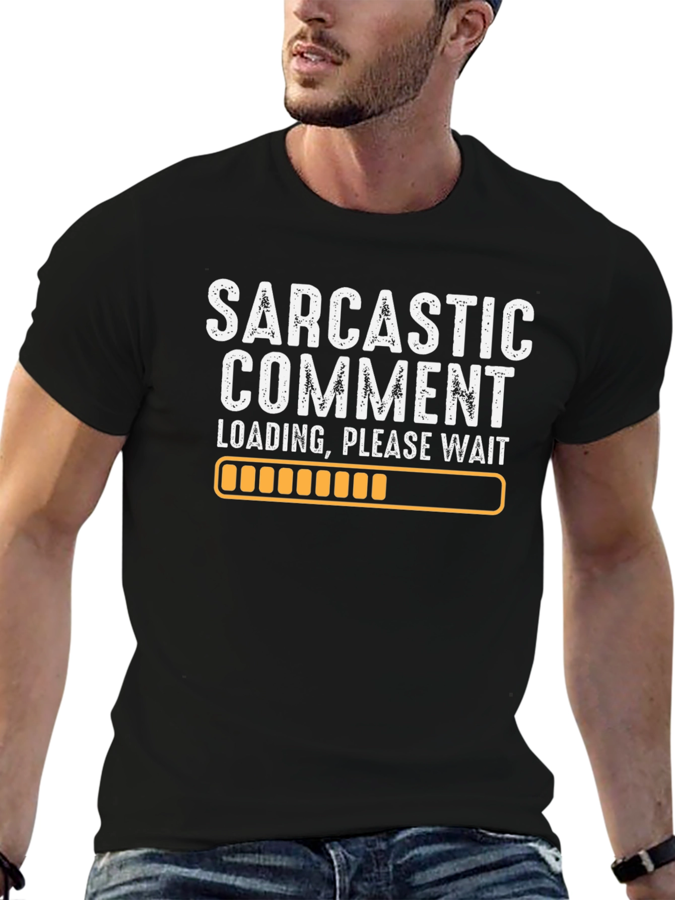 Sarcastic Comment Loading Graphic Tee