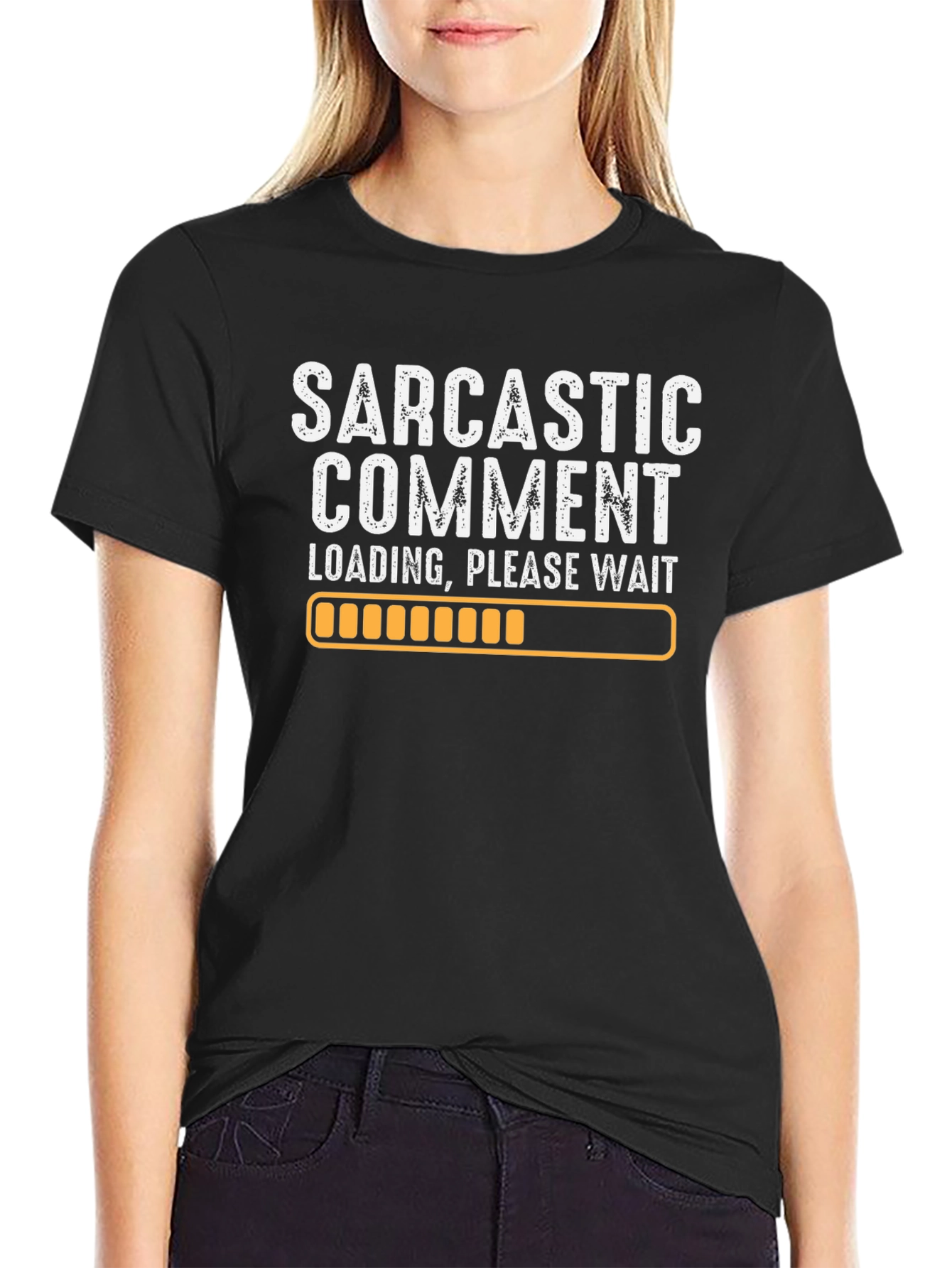 Sarcastic Comment Loading Graphic Tee