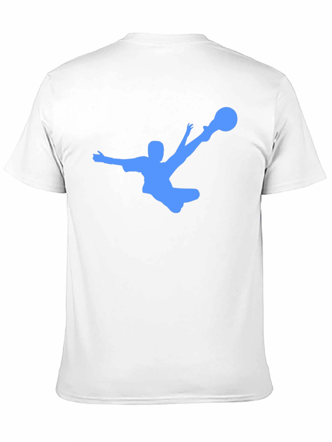Soccer Kick Black T-Shirt - Cool Graphic Tee