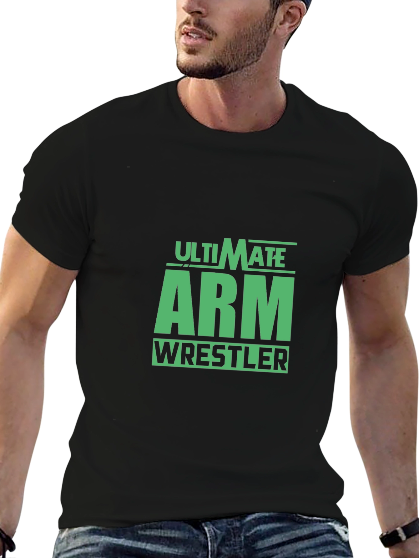 Ultimate Arm Wrestler T-Shirt - Black