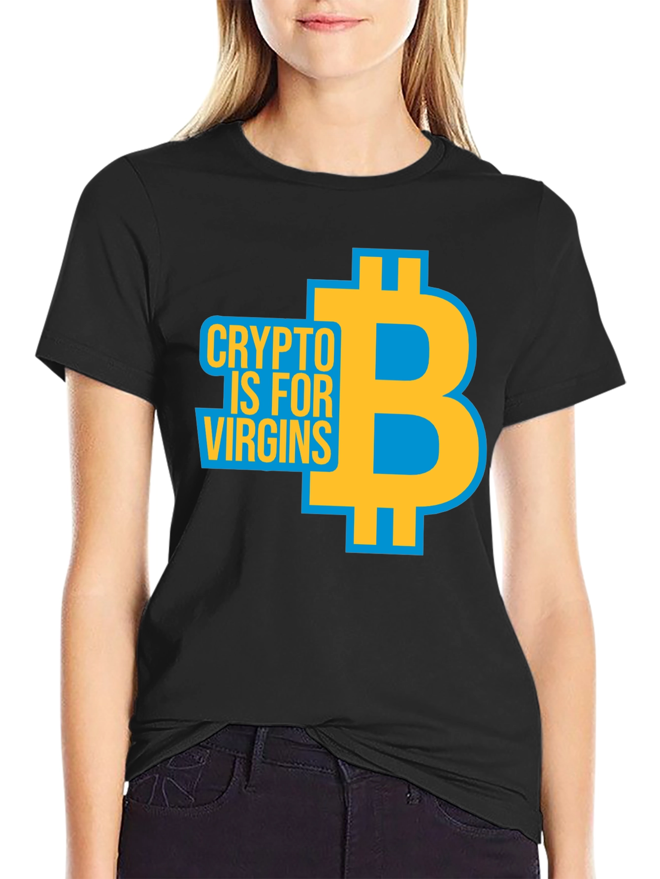 Crypto Virgins Graphic Tee - Bitcoin T-Shirt