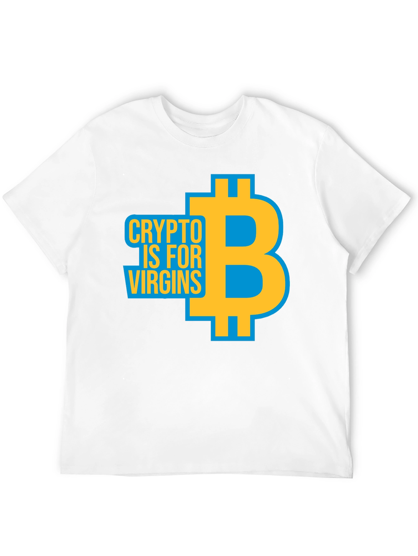 Crypto Virgins Graphic Tee - Bitcoin T-Shirt