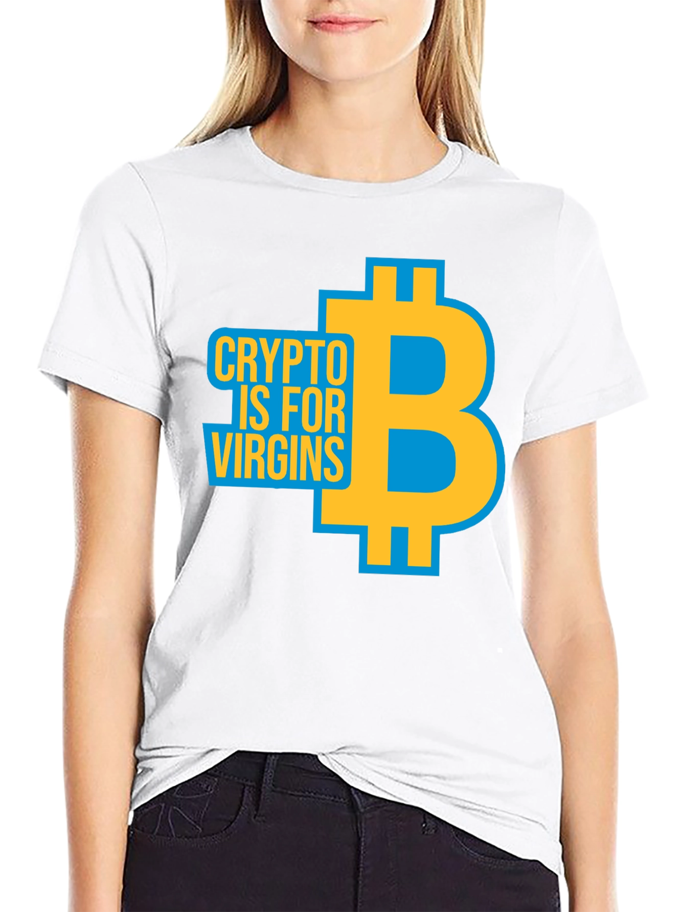 Crypto Virgins Graphic Tee - Bitcoin T-Shirt