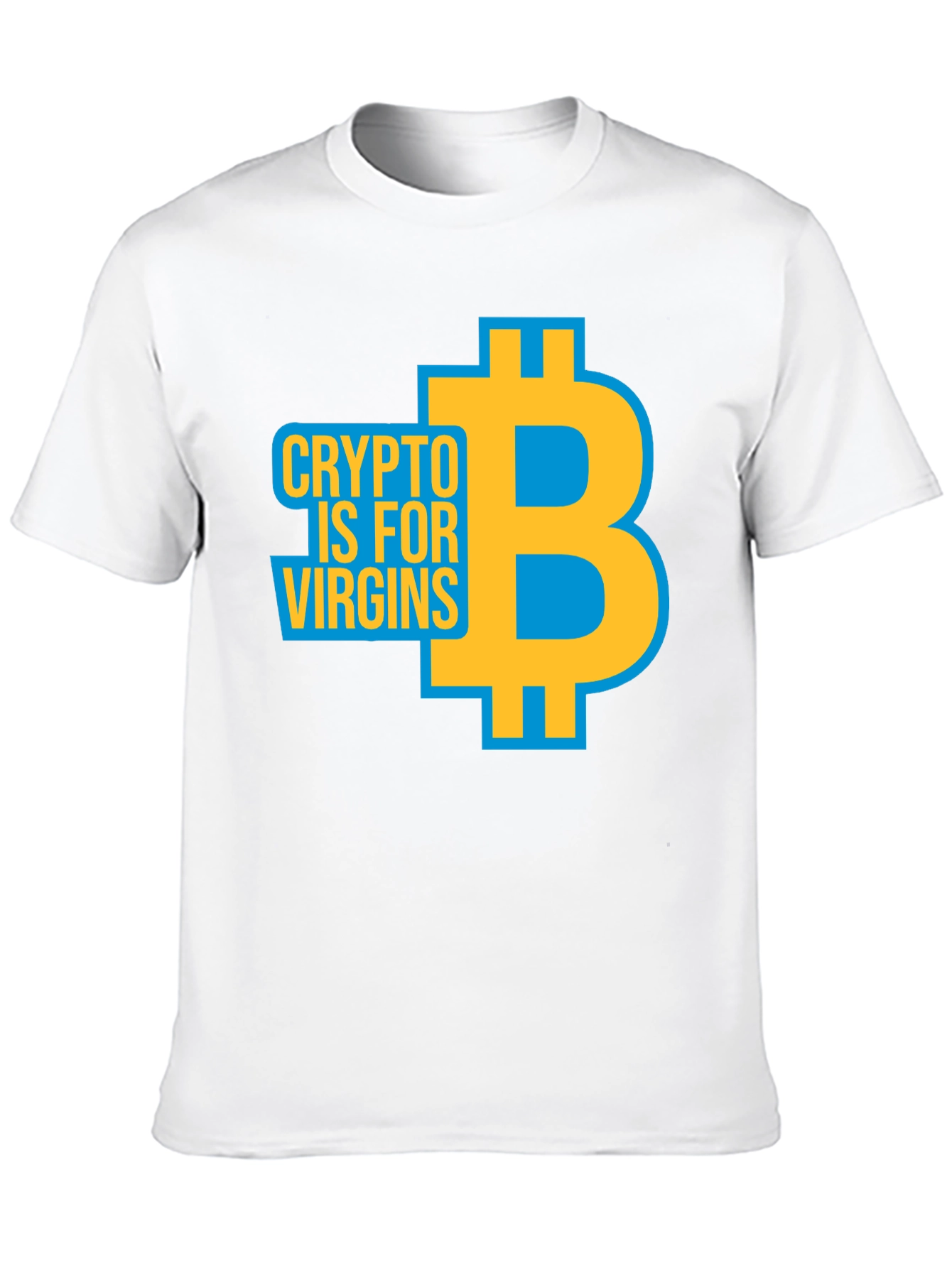 Crypto Virgins Graphic Tee - Bitcoin T-Shirt