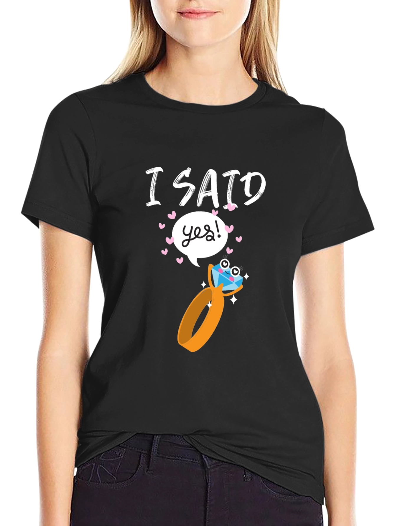 I Said Yes! Engagement T-Shirt