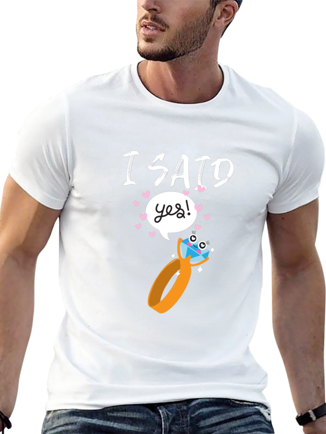 I Said Yes! Engagement T-Shirt