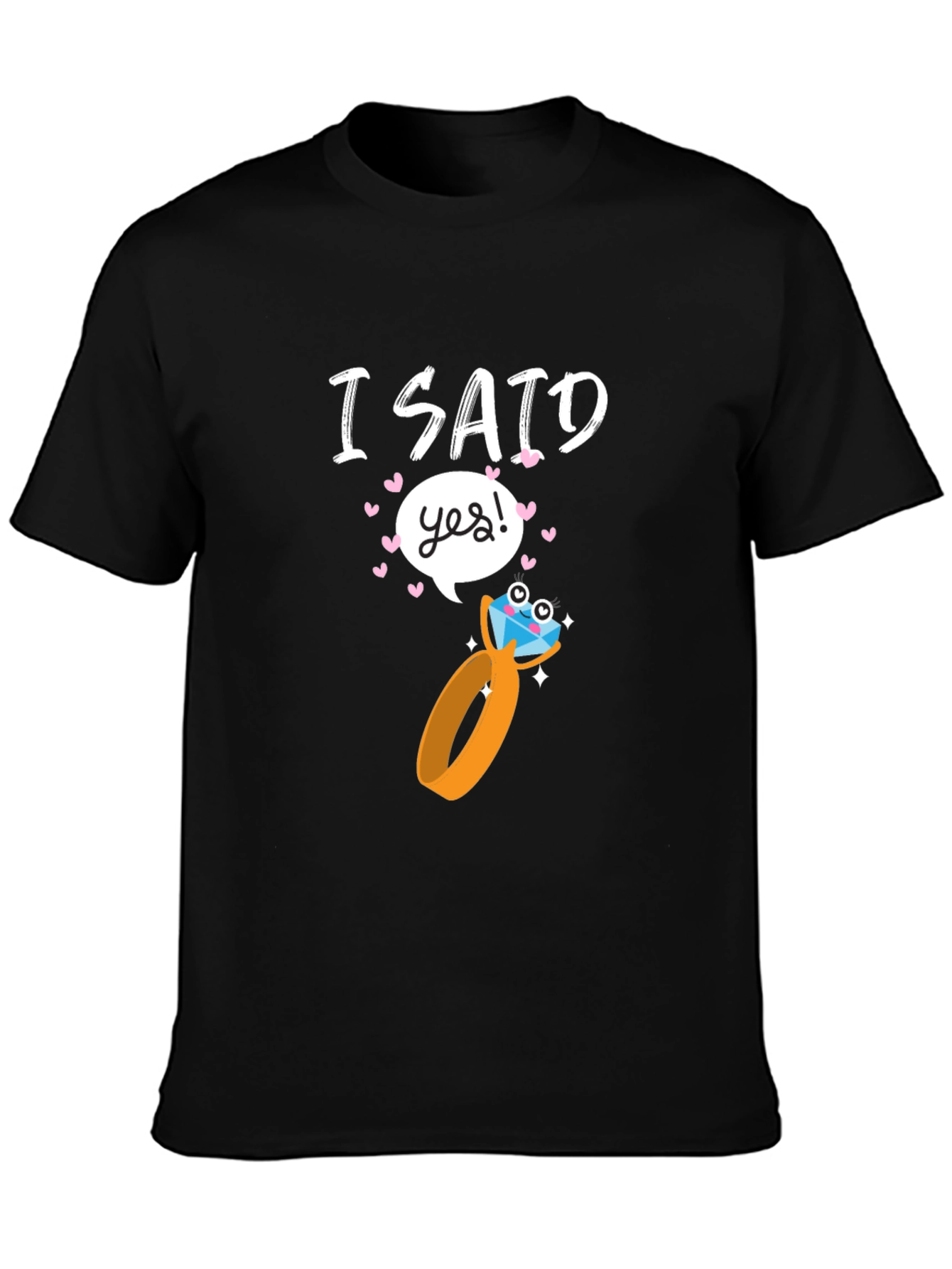 I Said Yes! Engagement T-Shirt