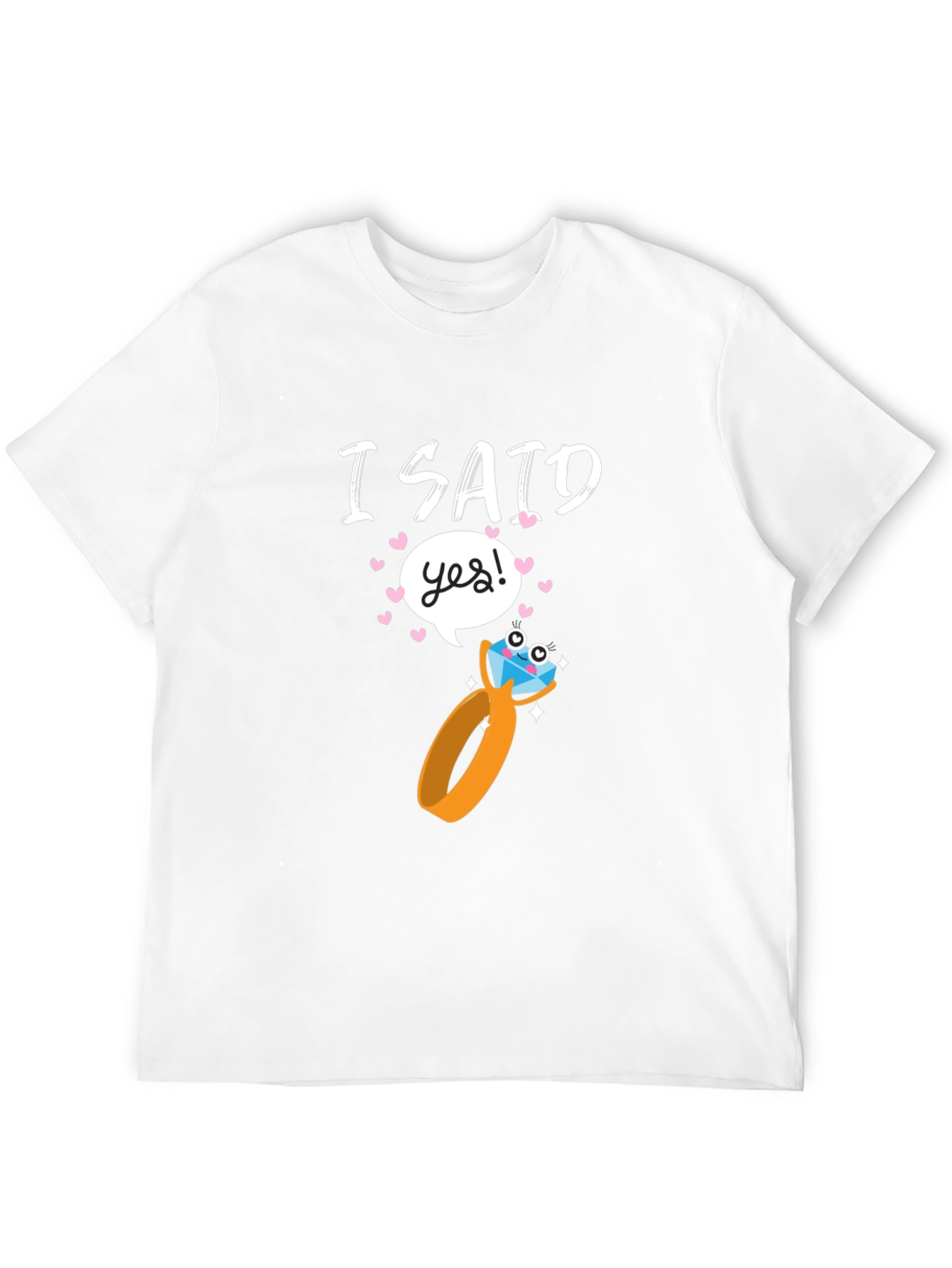 I Said Yes! Engagement T-Shirt