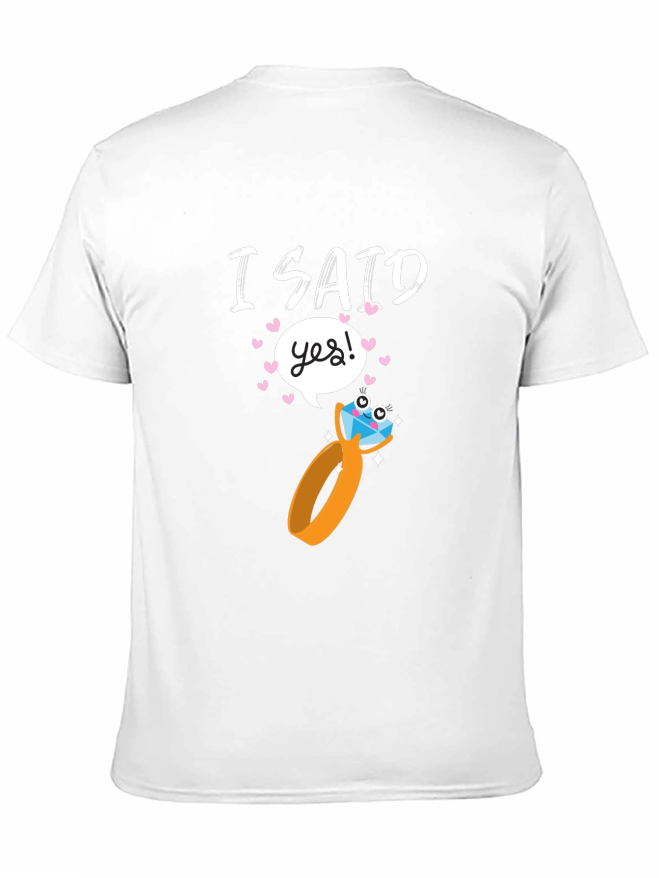 I Said Yes! Engagement T-Shirt