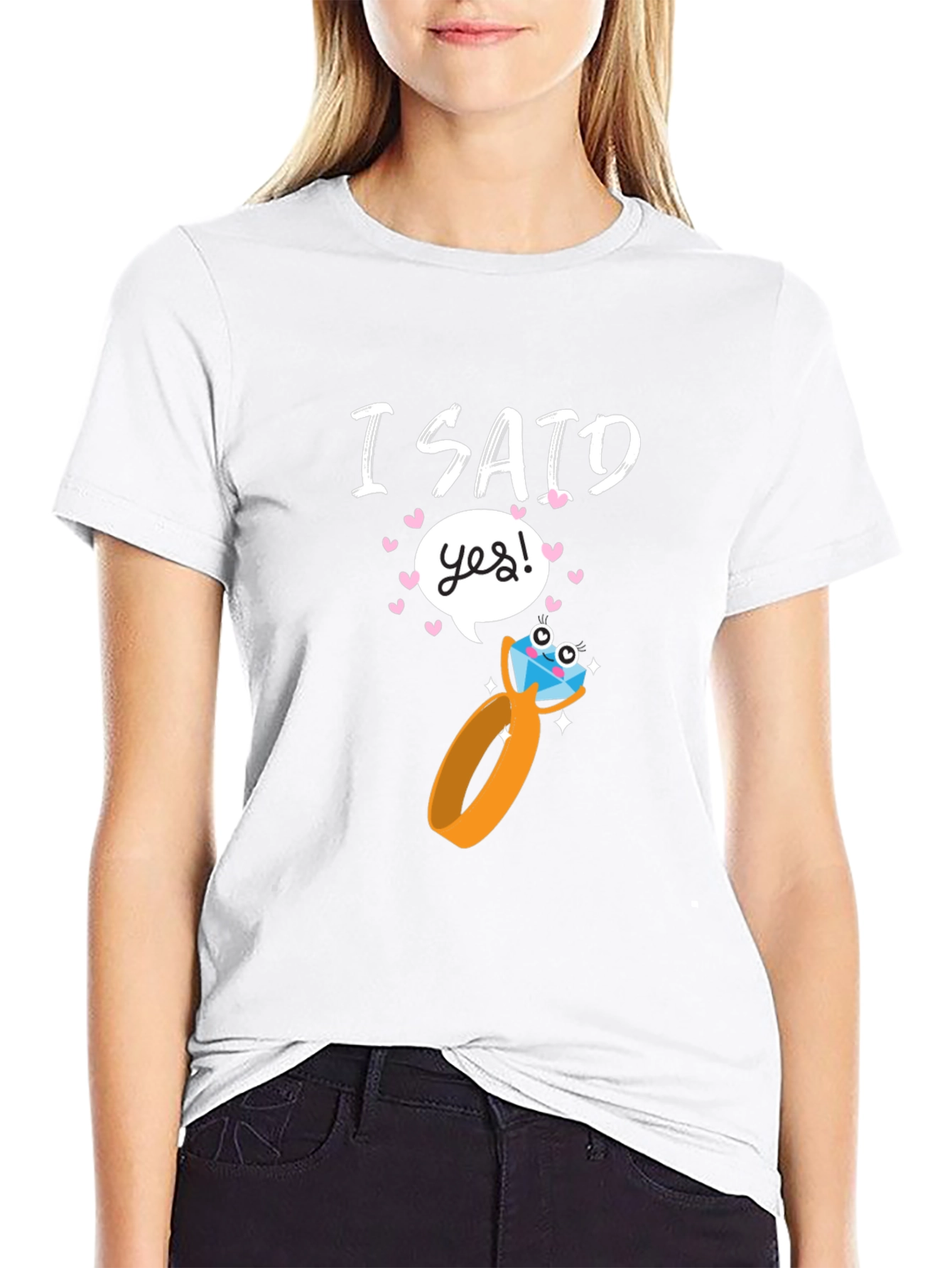I Said Yes! Engagement T-Shirt