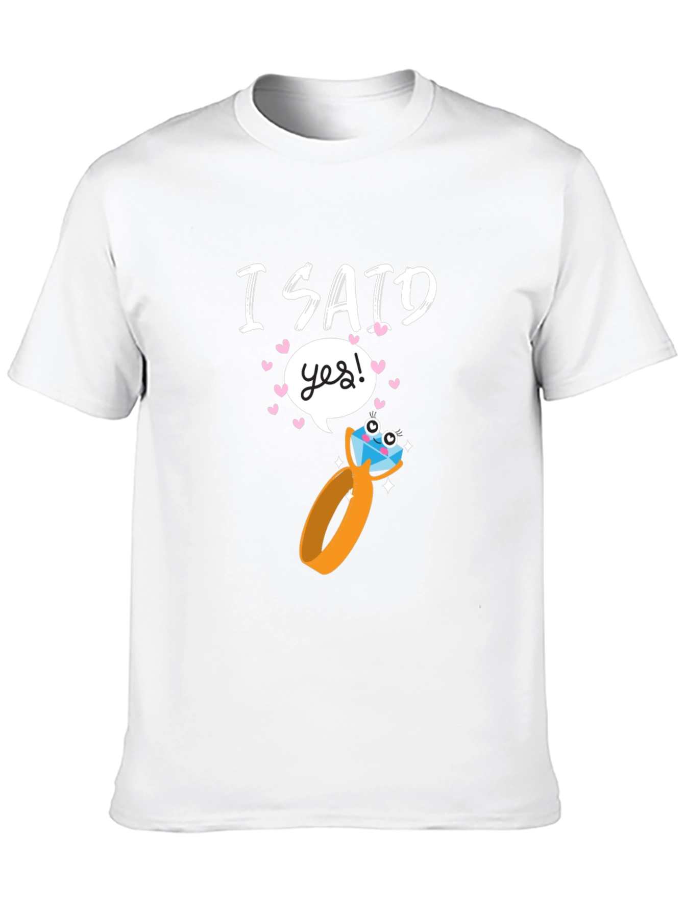 I Said Yes! Engagement T-Shirt