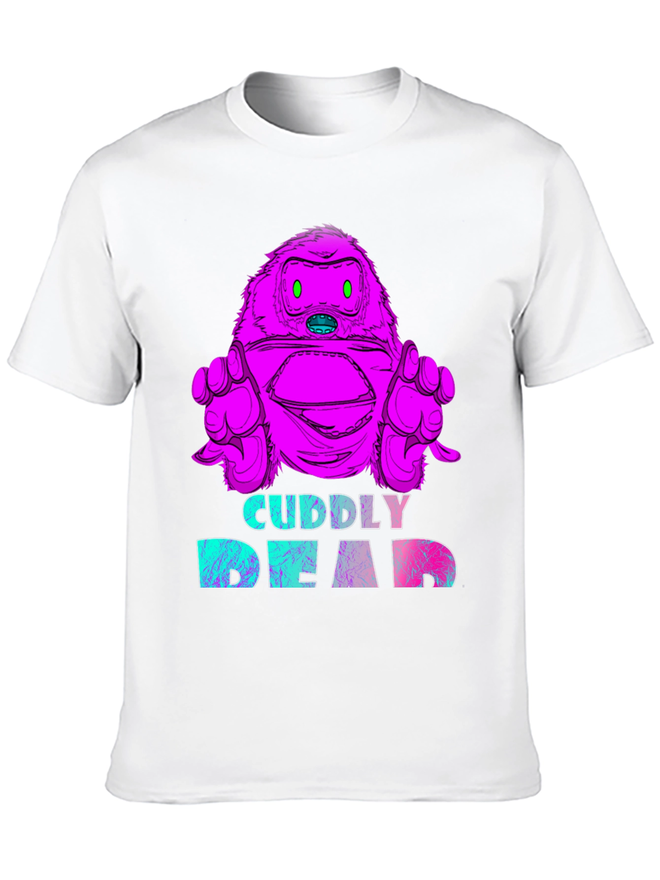 Cuddly Dead Monster Graphic Tee - Black