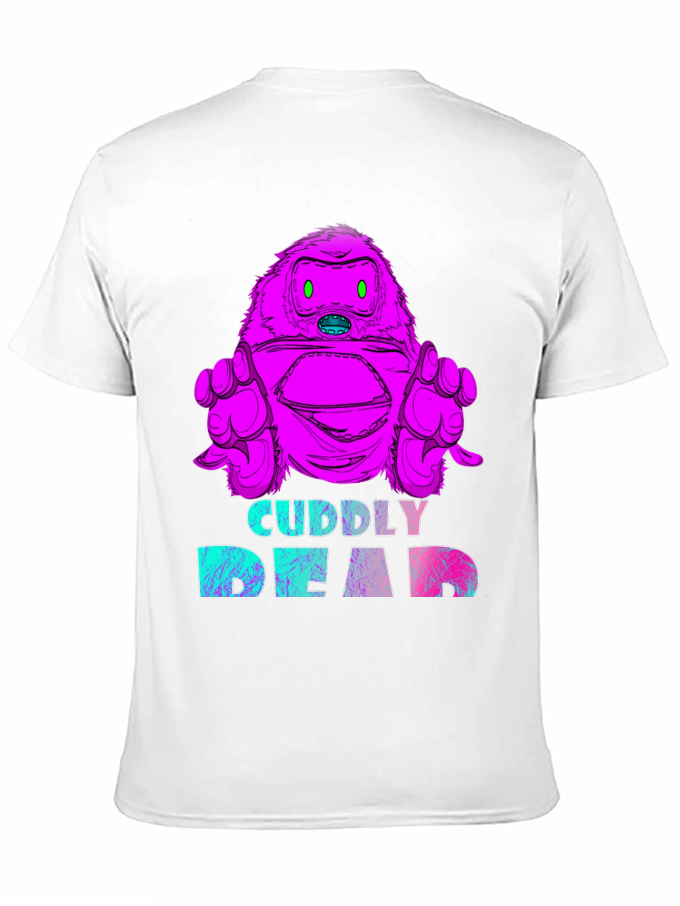 Cuddly Dead Monster Graphic Tee - Black