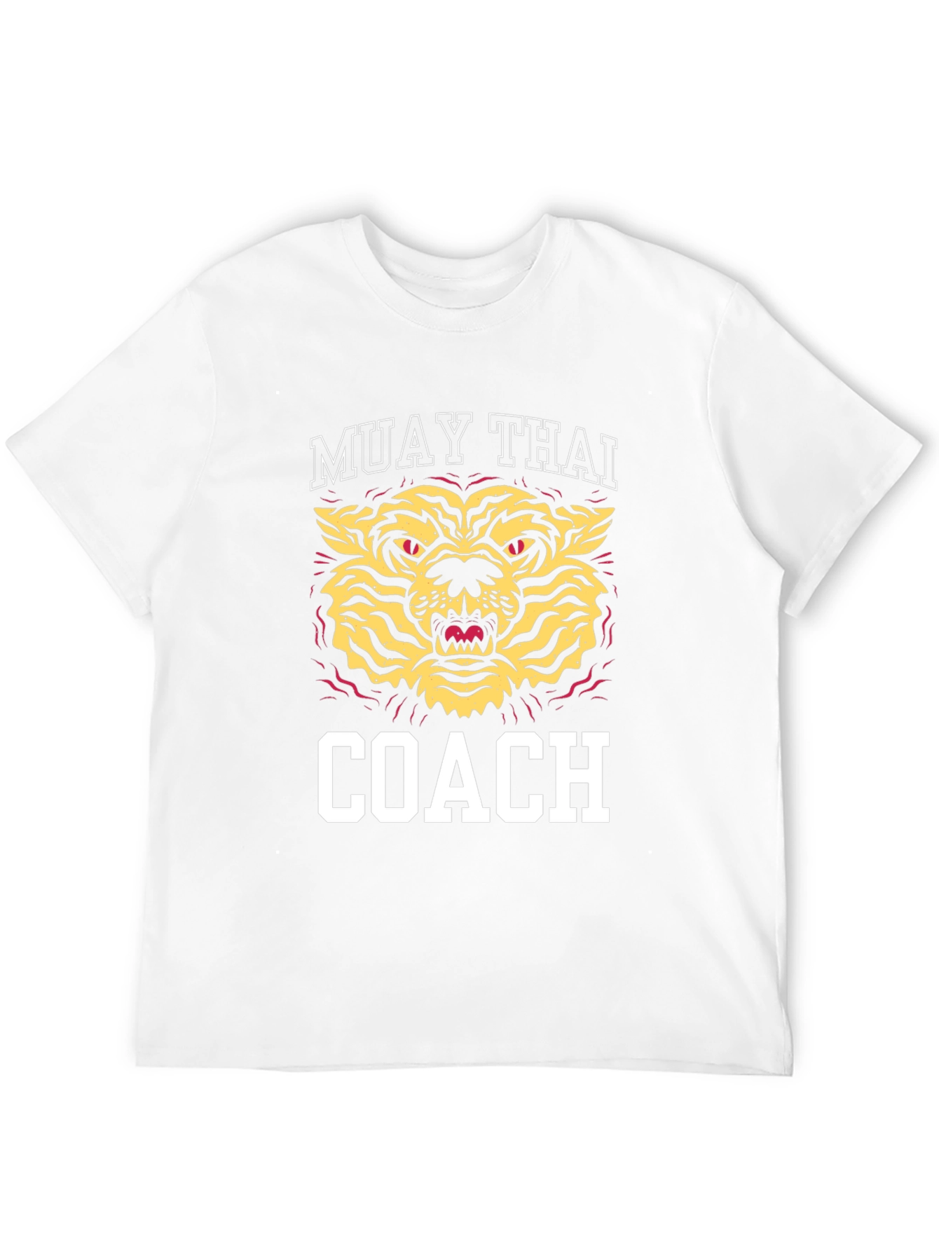 Muay Thai Coach Graphic T-Shirt Tiger Design