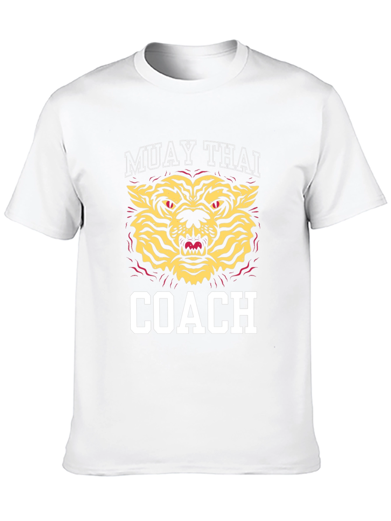Muay Thai Coach Graphic T-Shirt Tiger Design
