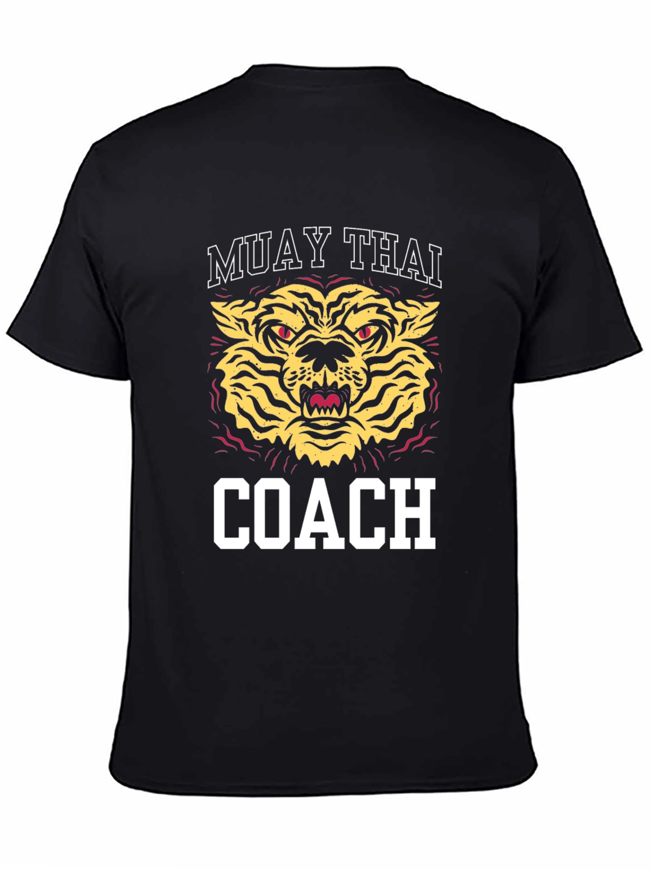 Muay Thai Coach Graphic T-Shirt Tiger Design