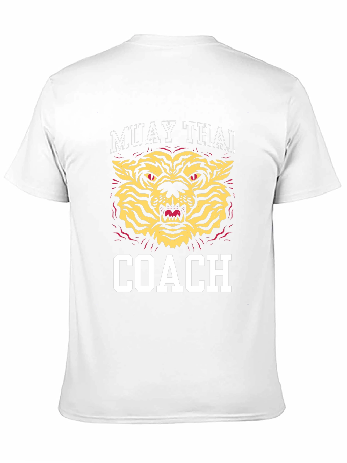 Muay Thai Coach Graphic T-Shirt Tiger Design