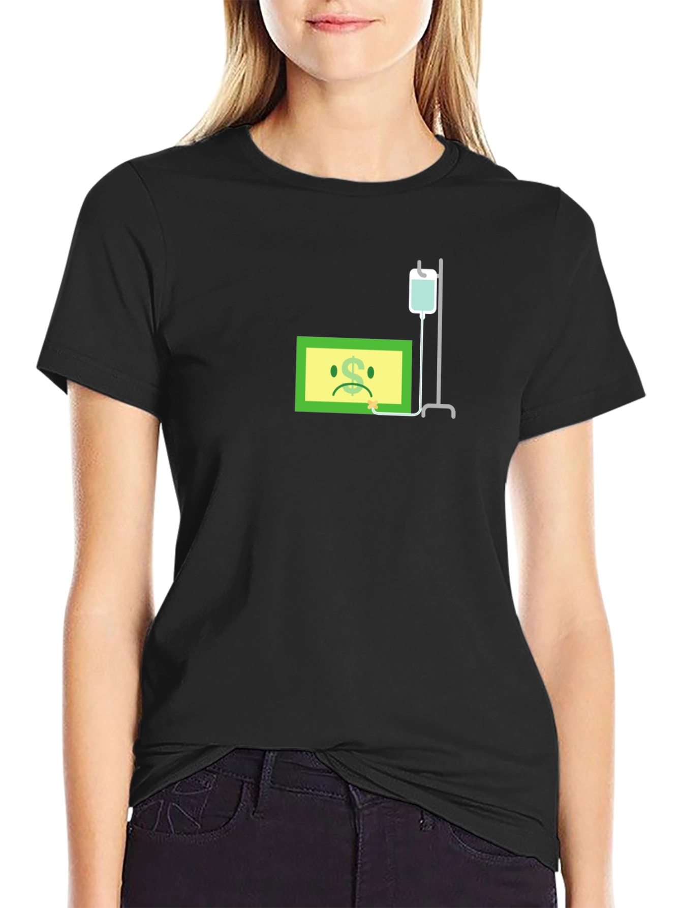 Funny Sick Dollar Bill T-Shirt