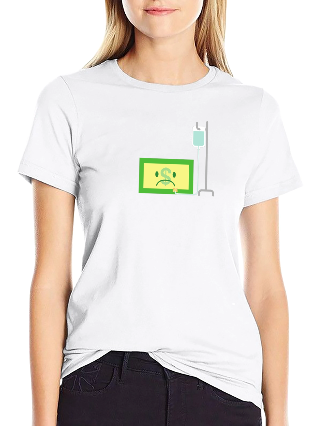 Funny Sick Dollar Bill T-Shirt